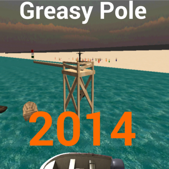 extrait jeux-video Greasy Pole Game 2014