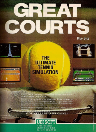extrait jeux-video Great Courts : Pro Tennis Tour