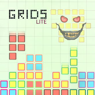 extrait jeux-video GRIDS Lite - A legendary quest to master worlds of blocks and puzzles (think tetris, but different)