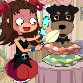 extrait jeux-video Halloween Devil Pet Salon