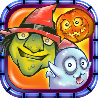 extrait jeux-video Halloween Match 3 Spooky vacances Jeu GRATUIT
