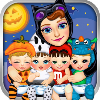 extrait jeux-video Halloween Mommy's New Baby Salon Doctor - My Fashion Spa & Pet Makeover Girl Games!
