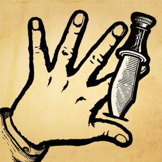 extrait jeux-video Hand Knife Trick - Bloody Hand