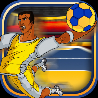 extrait jeux-video Handball Penalty Game - Fun Virtual Sport Saving Game FULL by Pink Panther