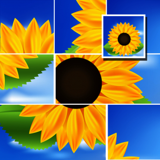 extrait jeux-video Happ Puzzle - 100 Piece Photo Puzzle Solved in 25 Moves