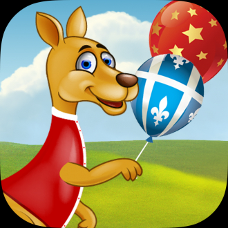 extrait jeux-video Happy Kangaroo Jump Free - Bounce on Poles and Collect Coins