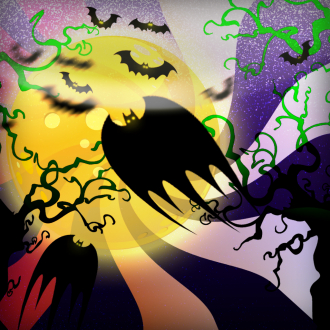 extrait jeux-video Haunted Bat Puzzle Free: Cool Brain Exercise Game