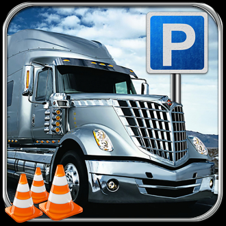 extrait jeux-video Heavy Truck Parking Simulator - apprendre l'art de parking dans les zones dangereuses