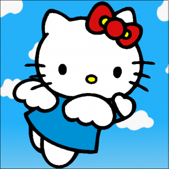 extrait jeux-video Hello Kitty Jump Game
