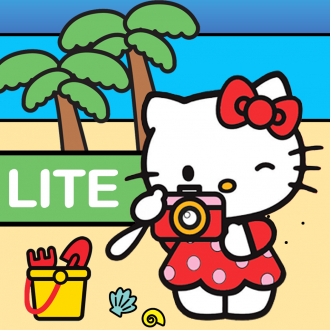 extrait jeux-video Hello Kitty&#039;s Adventures Lite - Puzzle Games, Coloring Book, Photo-booth and Cooking Videos