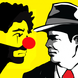 extrait jeux-video Héros cirque Clown folie- Génial gangster renversant