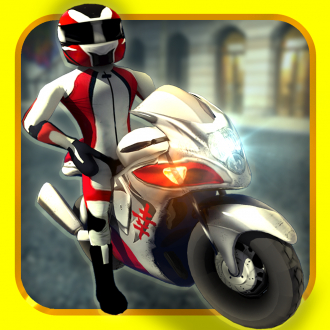 extrait jeux-video Highway Motorcycle Rider. Course De Sports Motocyclette