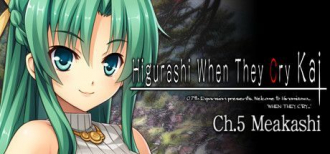 extrait jeux-video Higurashi When They Cry Hou - Ch. 5 Meakashi