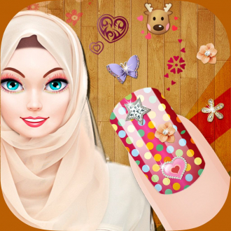 extrait jeux-video Hijab Nail Decoration: Free Nail Salon