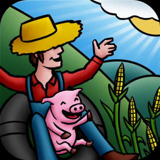 extrait jeux-video Hillbilly Skiing:  Downhill Country Speed Avoidance Sled Race