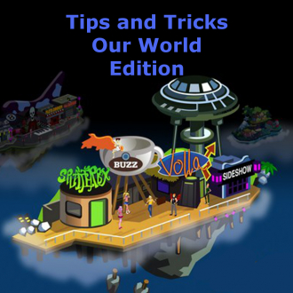 extrait jeux-video Hints &amp; Tips - Our World Edition