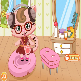 extrait jeux-video hipster kitty Lele