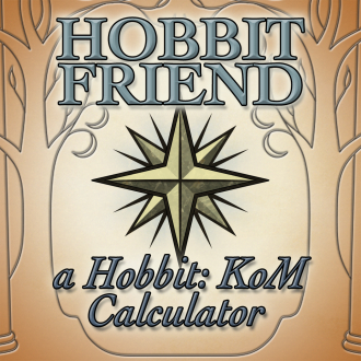 extrait jeux-video Hobbitifi - a calculator for The Hobbit: Kingdoms of Middle-earth