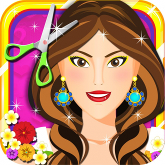 extrait jeux-video Holiday Hair Makeover Salon Spa Kids - Fun Free Games for Girls