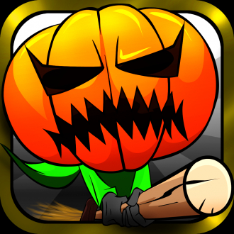 extrait jeux-video Homme de potiron Versus Zombies - Course pour la sucrerie