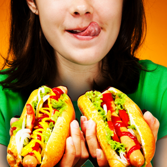 extrait jeux-video Hotdog Eater - Funny Eating Competition
