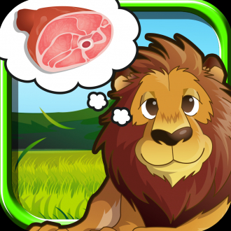 extrait jeux-video Hungry Lion Jungle Animals Jeu Alimentaire - Free Version