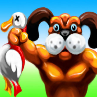 extrait jeux-video Hunt Duck With My Strong Dog - Superman Go Away!