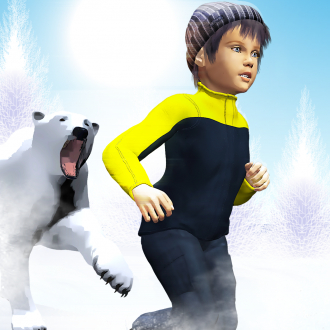 extrait jeux-video Ice Skate Rush