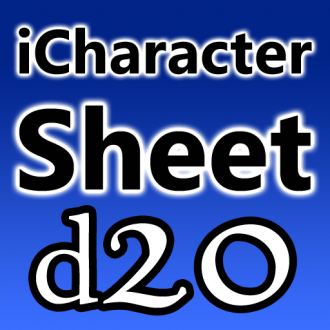 extrait jeux-video iCharacter Sheet d20
