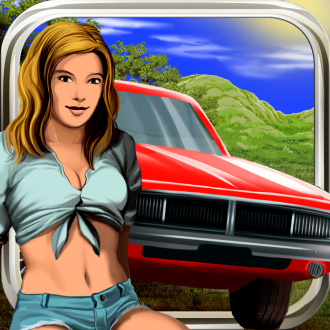 extrait jeux-video Illegal Moonshine Free: Stock car speed racing game