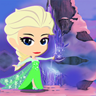 extrait jeux-video Impressionnant Glace Princesse Survie Evasion : Hiver Rêver Terre Labyrinthe Aventure FREE