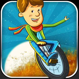 extrait jeux-video Insane monocycle Stunt Race