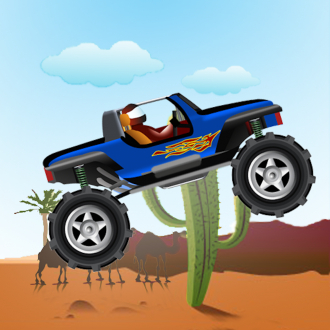 extrait jeux-video Jeep Race Free