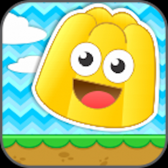 extrait jeux-video Jelly Jump Bounce Story – The Rainbow Ice Cream Happy Jumping Retro Splash Adventure