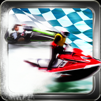 extrait jeux-video Jet de vitesse de course de ski