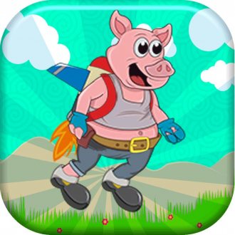 extrait jeux-video Jet Pack Pig - Sonic Space Adventure via Jetpack, Rocket or Plane - Piggy Style!