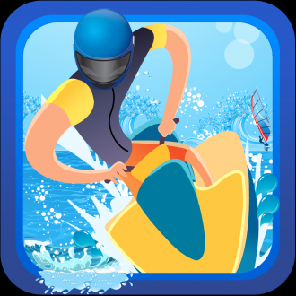 extrait jeux-video Jet Ski aventure Super vague Jammin PRO  - jeu de course de bateaux vacances Tropical