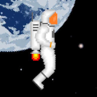 extrait jeux-video Jetpack Astronaut