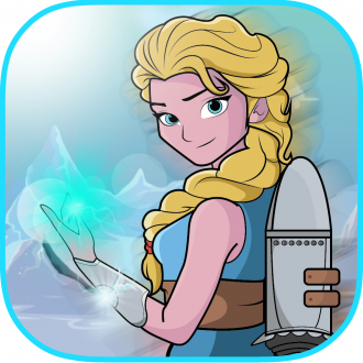 extrait jeux-video Jetpack: Help The Snow Queen Reach the Frozen Ice Castle Free