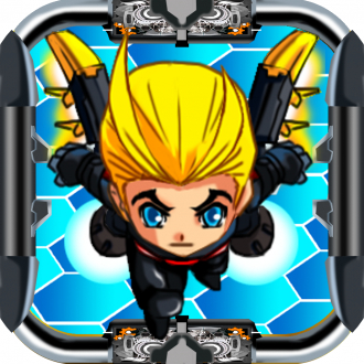 extrait jeux-video Jetpack Max vs. Angry Robot Commandos