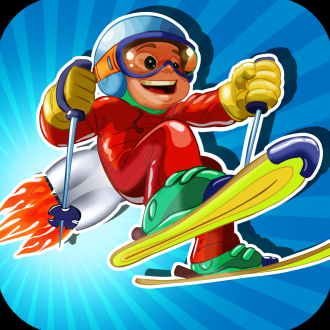 extrait jeux-video Jetpack Ski Flying Stunt: Winter Sports Adventure