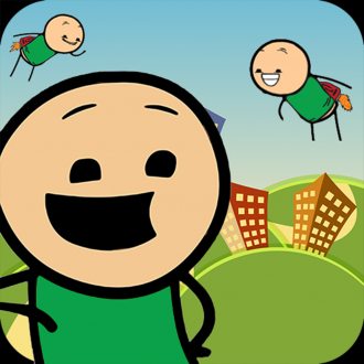 extrait jeux-video Jetpack Stickman Cyanide Edition