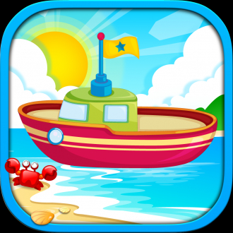 extrait jeux-video Jeu  de Petit Bateau – Amusant jeu de simulation de navigation et de chansons pour tout-petits!