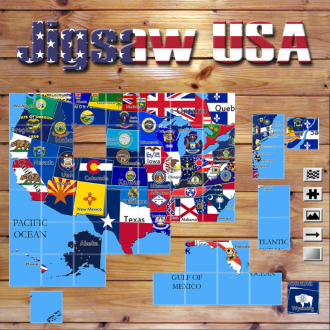 extrait jeux-video Jigsaw Puzzle USA