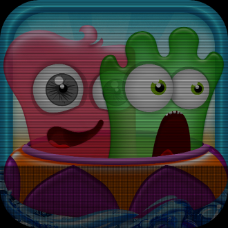 extrait jeux-video Jitters the Crazy Pudding Pet Rides the Great Juice Tsunami on a Jet Ski - FREE