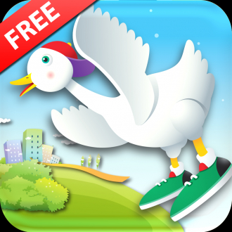 extrait jeux-video Jumpy Fly Duck - Funny Bird Fly Best Free Ride