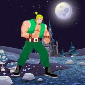 extrait jeux-video Justice Infinie Guerrier