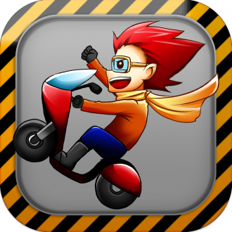 extrait jeux-video Kamikaze Bike Racer Pro
