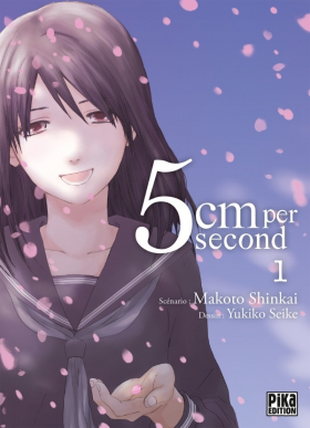 couverture manga 5cm per second  T1