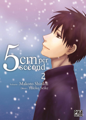 couverture manga 5cm per second  T2